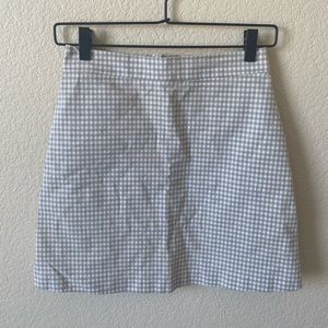 Urban Outfitters gingham mini skirt